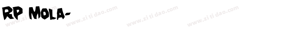 RP Mola字体转换